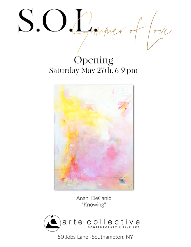 anahi decanio abstract knowing exhibited at southampton gallery arte collective