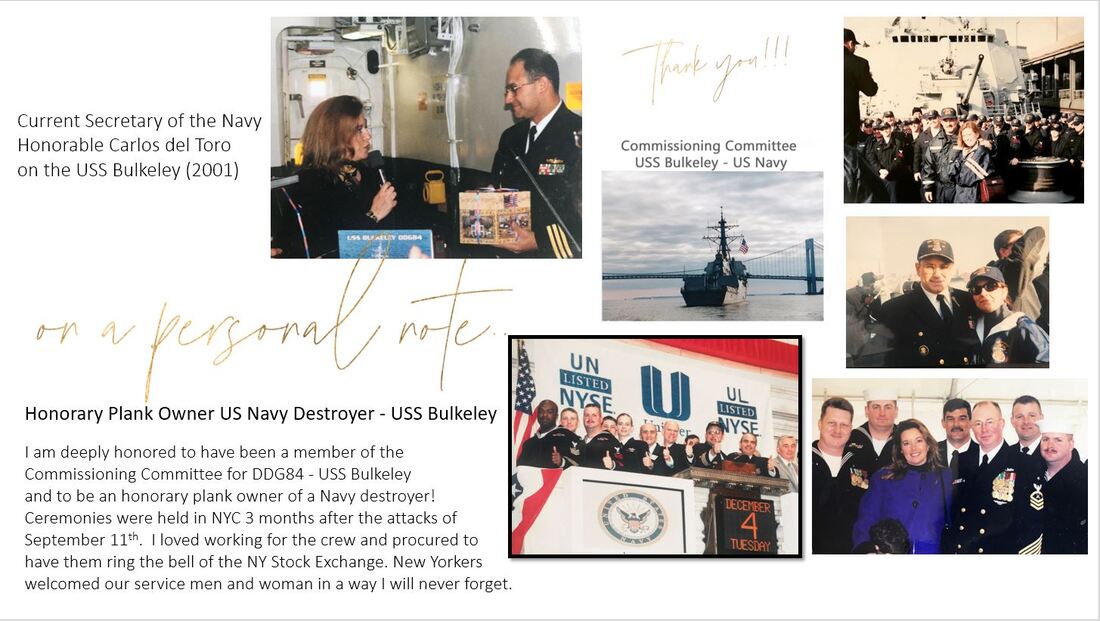 Anahi DeCanio - Commissioning Committee USS Bulkeley DDG84